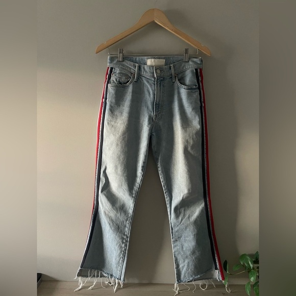 MOTHER Superior | The Insider Crop Step Fray 26 Preppy Streetwear Sporty - Picture 3 of 12